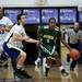 Huron senior Nasheed Bass drives up the court in the first quarter against Pioneer on Friday, Jan. 18. Daniel Brenner I AnnArbor.com